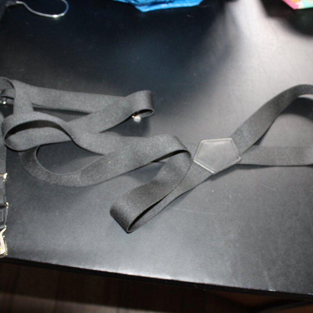 Men's Suspenders - Black / One Size / JC Penney